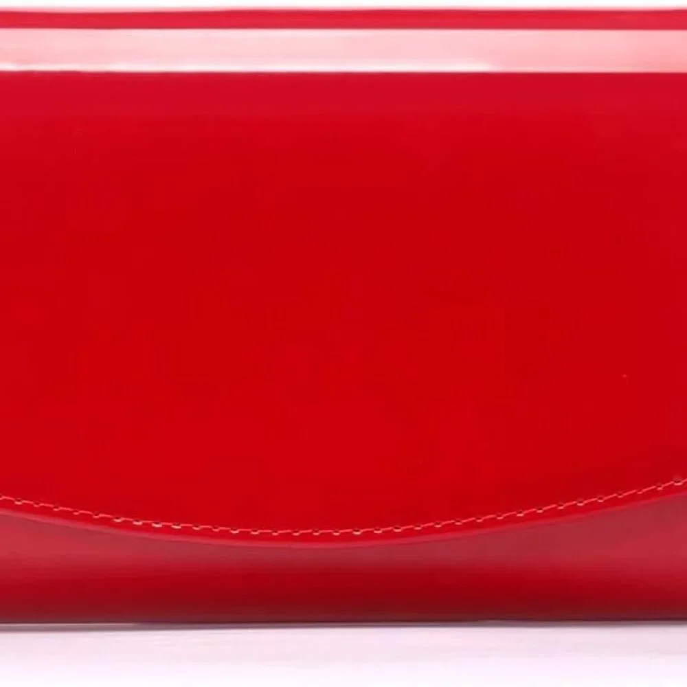Women Patent Leather Clutch Wallets Purses Evening Bag Crossbody Tote